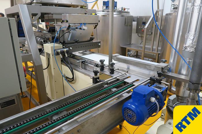 Used Chocolate Moulding Plant  - FOR SOLID BARS, AND CHOCOLATE PRALINE OR BAR SHELLS