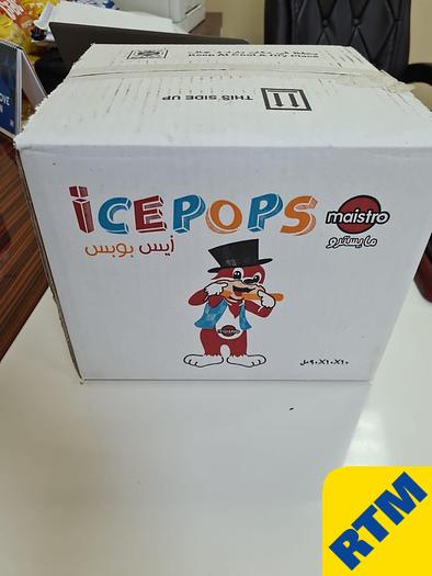 Used ICE LOLLY/ POP LINE For lollies in plastic tubes of 90ml volume