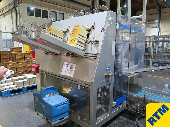 Used BISCUIT / BAR FLOWPACKING AND CARTONNING PACKING LINE