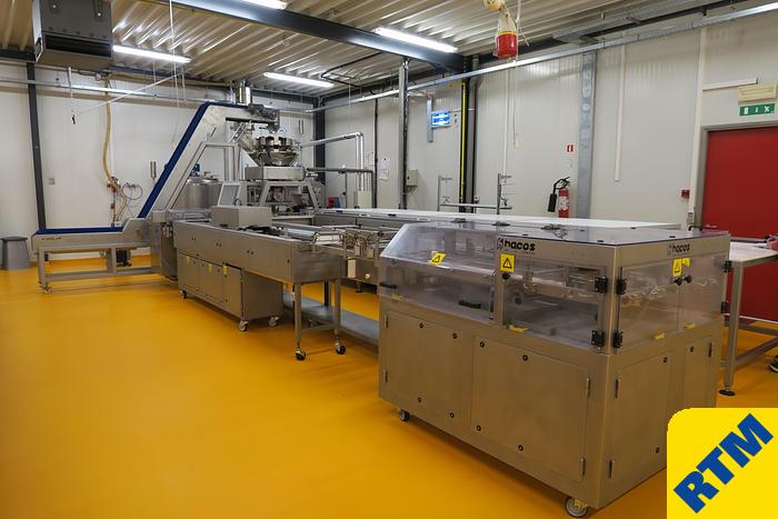 Used Chocolate Moulding Plant  - FOR SOLID BARS, AND CHOCOLATE PRALINE OR BAR SHELLS