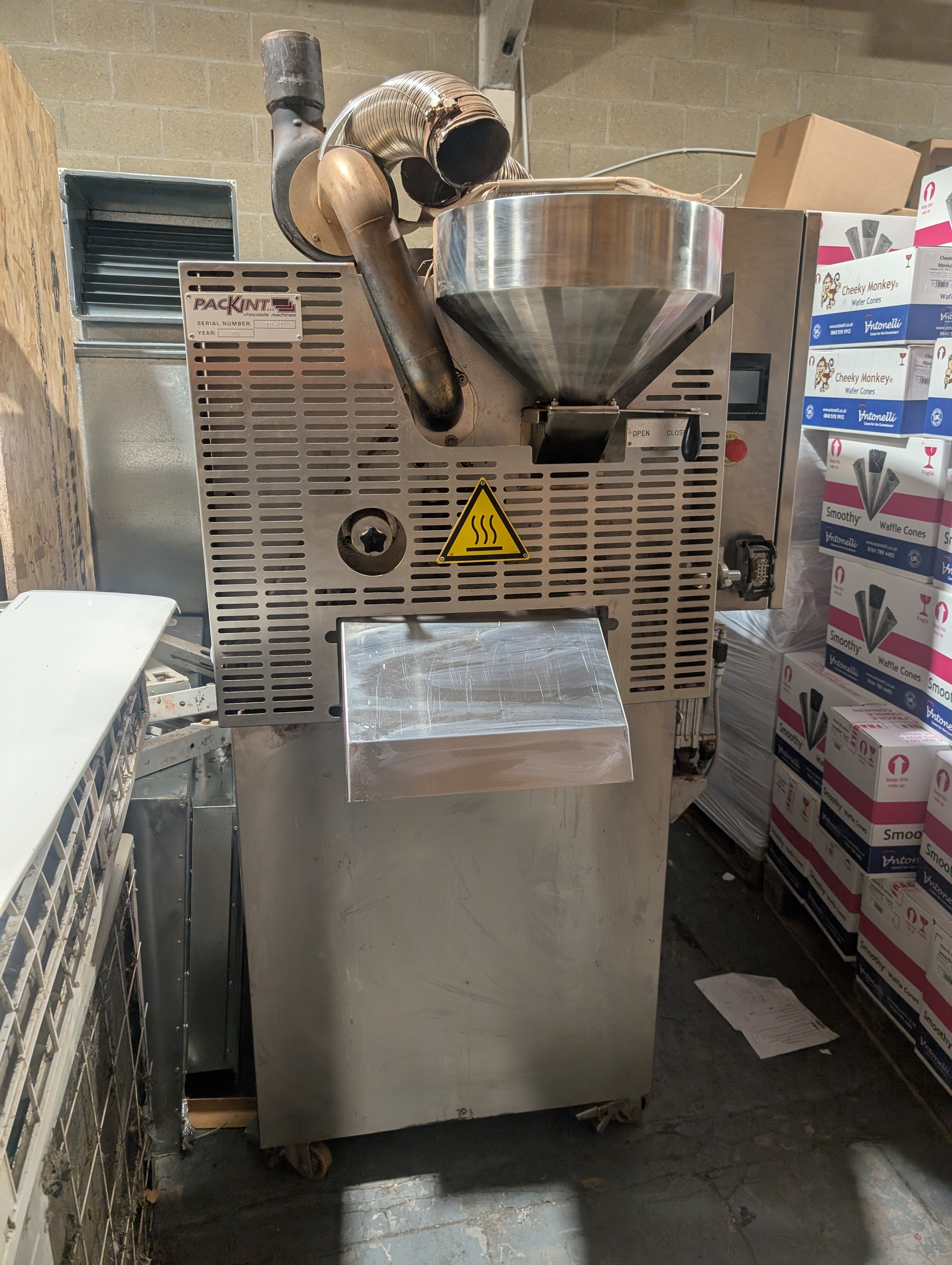 Used COCOA BEAN OR NUT ROASTER
