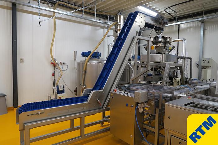 Used Chocolate Moulding Plant  - FOR SOLID BARS, AND CHOCOLATE PRALINE OR BAR SHELLS