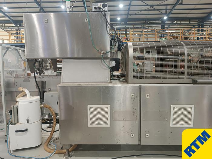 Used (4) Biscuit on-edge flowpack wrappers