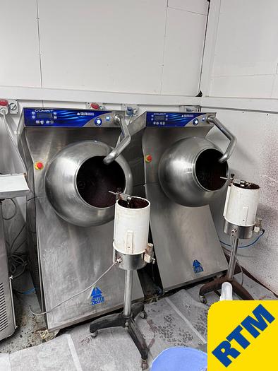 Used (2) Coating Pans
