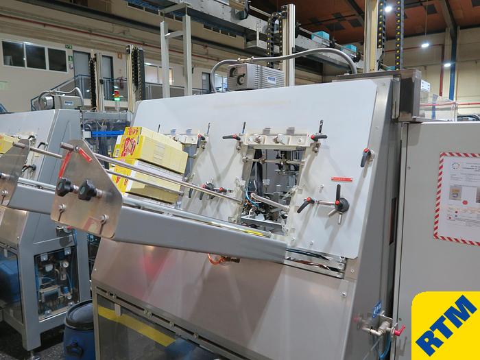 Used BISCUIT / BAR FLOWPACKING AND CARTONNING PACKING LINE