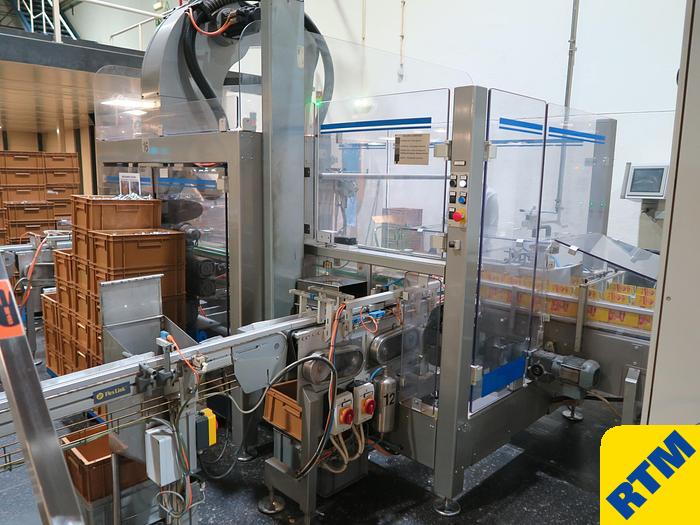 Used BISCUIT / BAR FLOWPACKING AND CARTONNING PACKING LINE