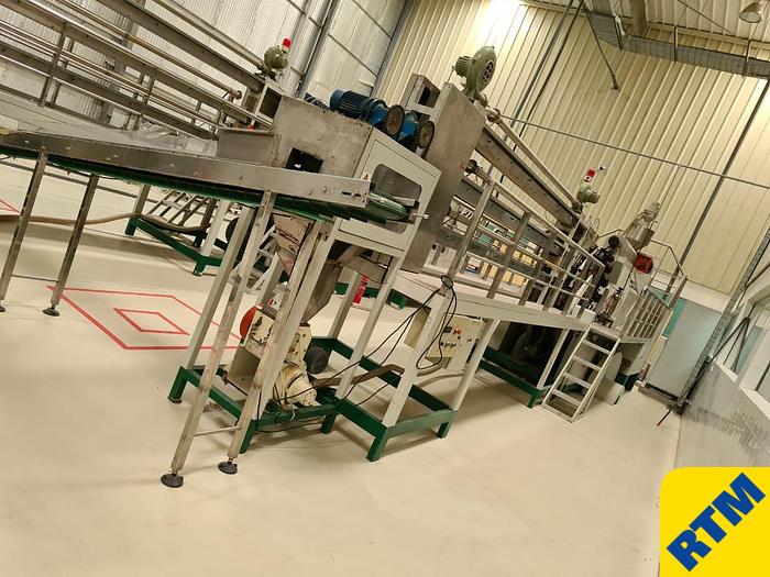 Used ICE LOLLY/ POP LINE For lollies in plastic tubes of 90ml volume