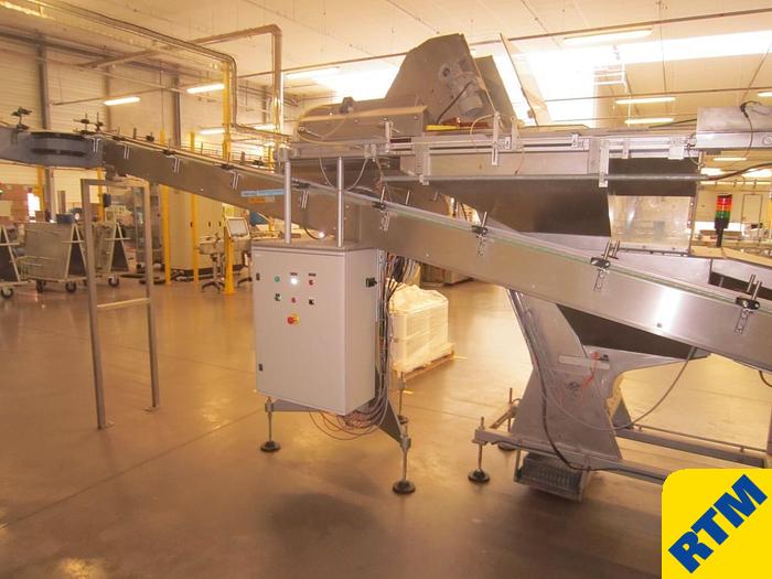 Used TUB FILLING LINE, POWDERS