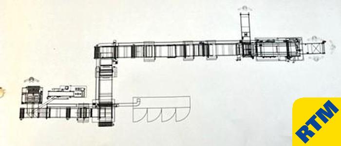 Used Croissant Production and Packing Line
