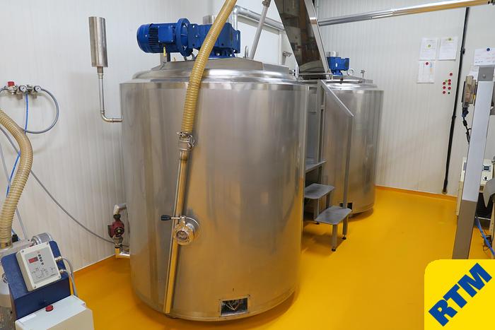 Used Chocolate Moulding Plant  - FOR SOLID BARS, AND CHOCOLATE PRALINE OR BAR SHELLS