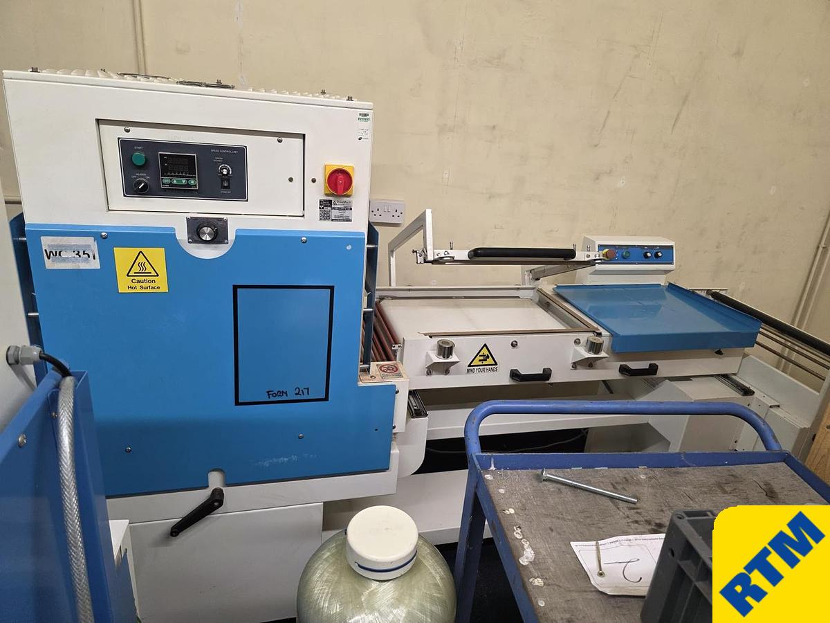 Used (2) L-sealers with shrink tunnels
