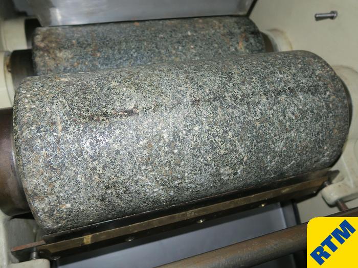 Used (2) stone 3-roll refiners