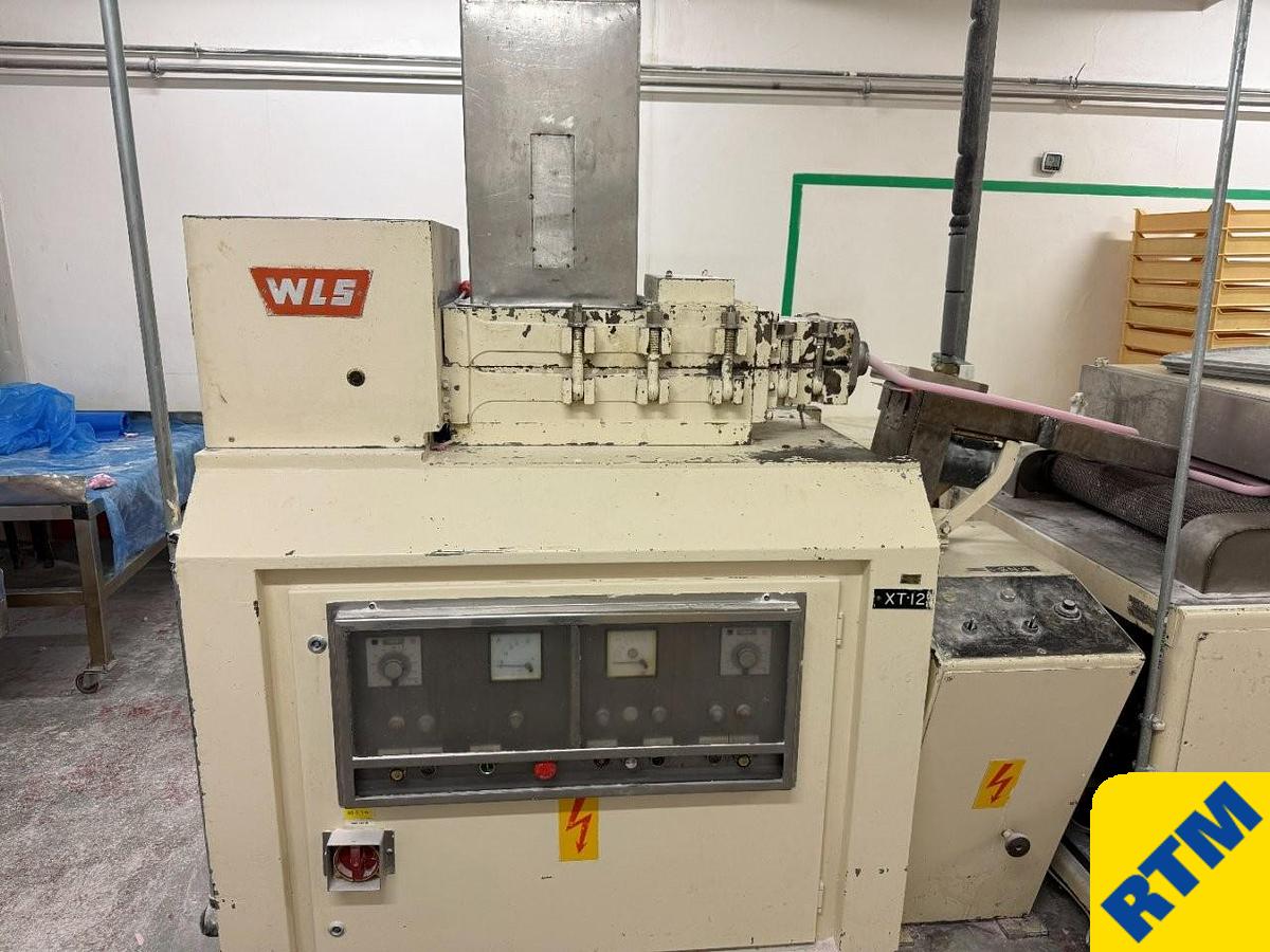 Used Extruder and Cooling Tunnel