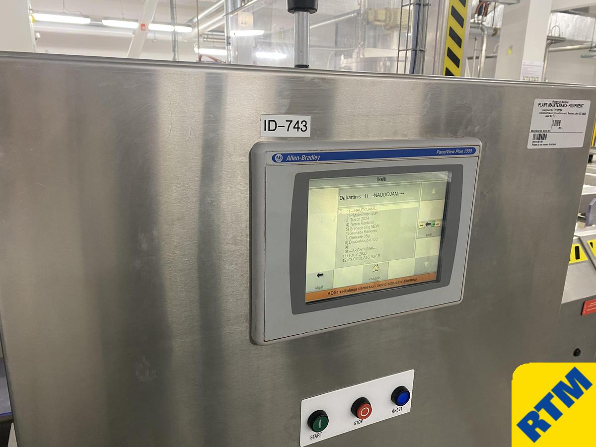 Used Chocolate/ Confectionery Bar Flowpacking Line