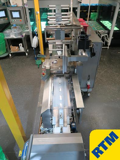 Used BISCUIT / BAR FLOWPACKING AND CARTONNING PACKING LINE