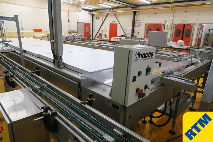 Used Chocolate Moulding Plant  - FOR SOLID BARS, AND CHOCOLATE PRALINE OR BAR SHELLS