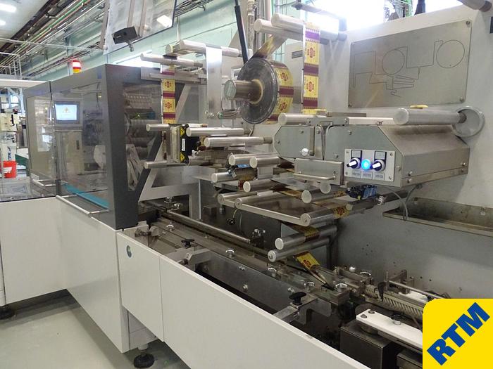 Used (2) HIGH SPEED COMBINATION CANDY FOLD WRAPPERS WITH INTEGRATED FLOWPACK WRAPPING