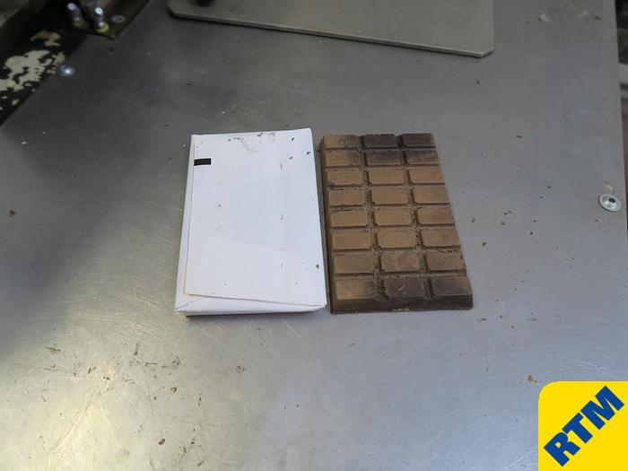 Used Chocolate Bar Wrapper