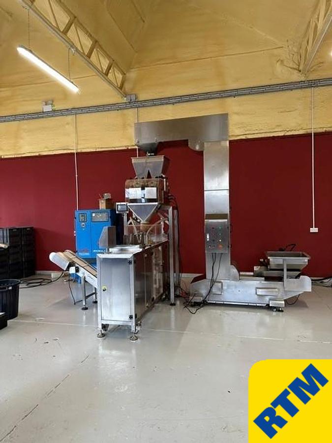 Used Coffee Roasting and Packing Line