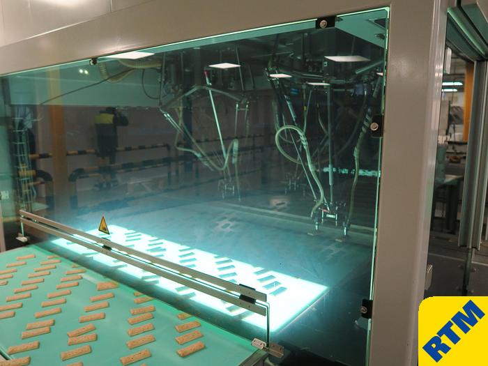 Used BISCUIT / BAR FLOWPACKING AND CARTONNING PACKING LINE