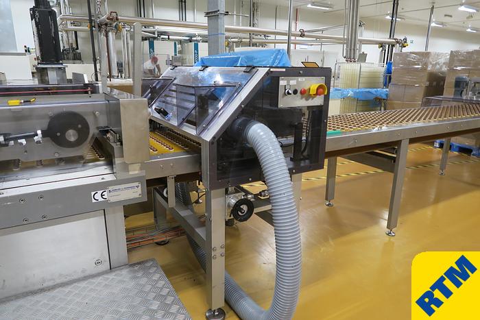 Used PRALINE DEPOSITING, EXTRUDING/FORMING & CHOCOLATE COATING LINE
