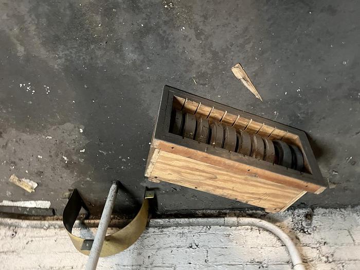 Used 74" CAMERON TWO DRUM WINDER 42" REWIND DIAMETER