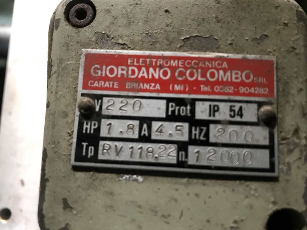 Usato Foratrice oscillante orizzontale e verticale, doppia, per elementi di sedia