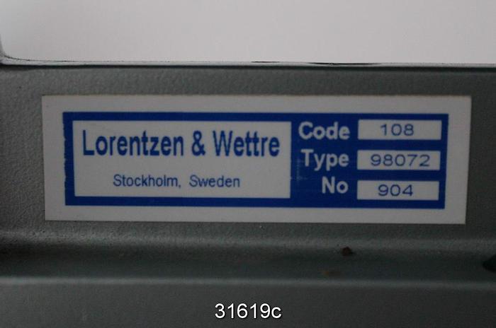 Used L and W 98072 Strip-Punch Sample Cutter Type 904 #31619