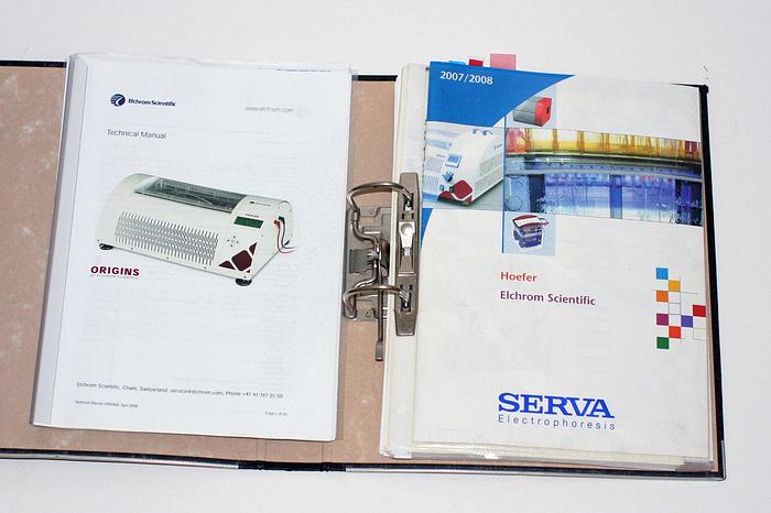 Used Elchrom Scientific ORIGINS Gel electrophoresis apparatus