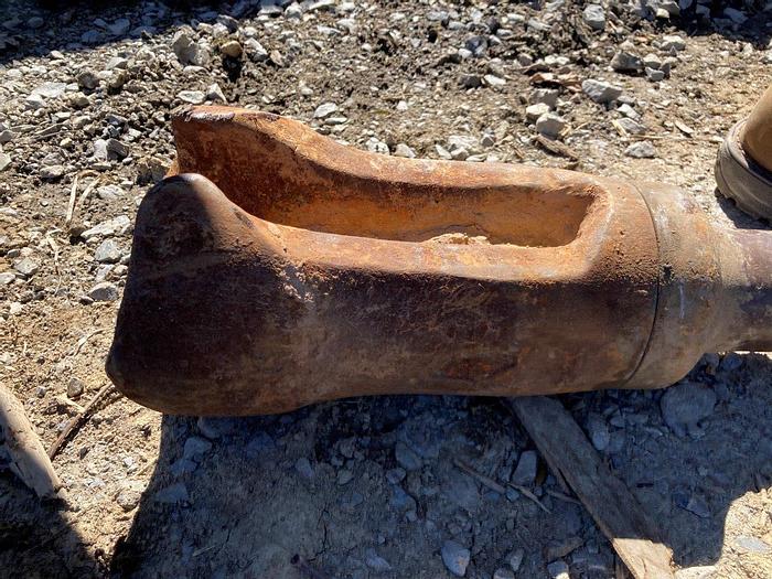 Used 5-5/8" Diameter "Short" Chisel Bit