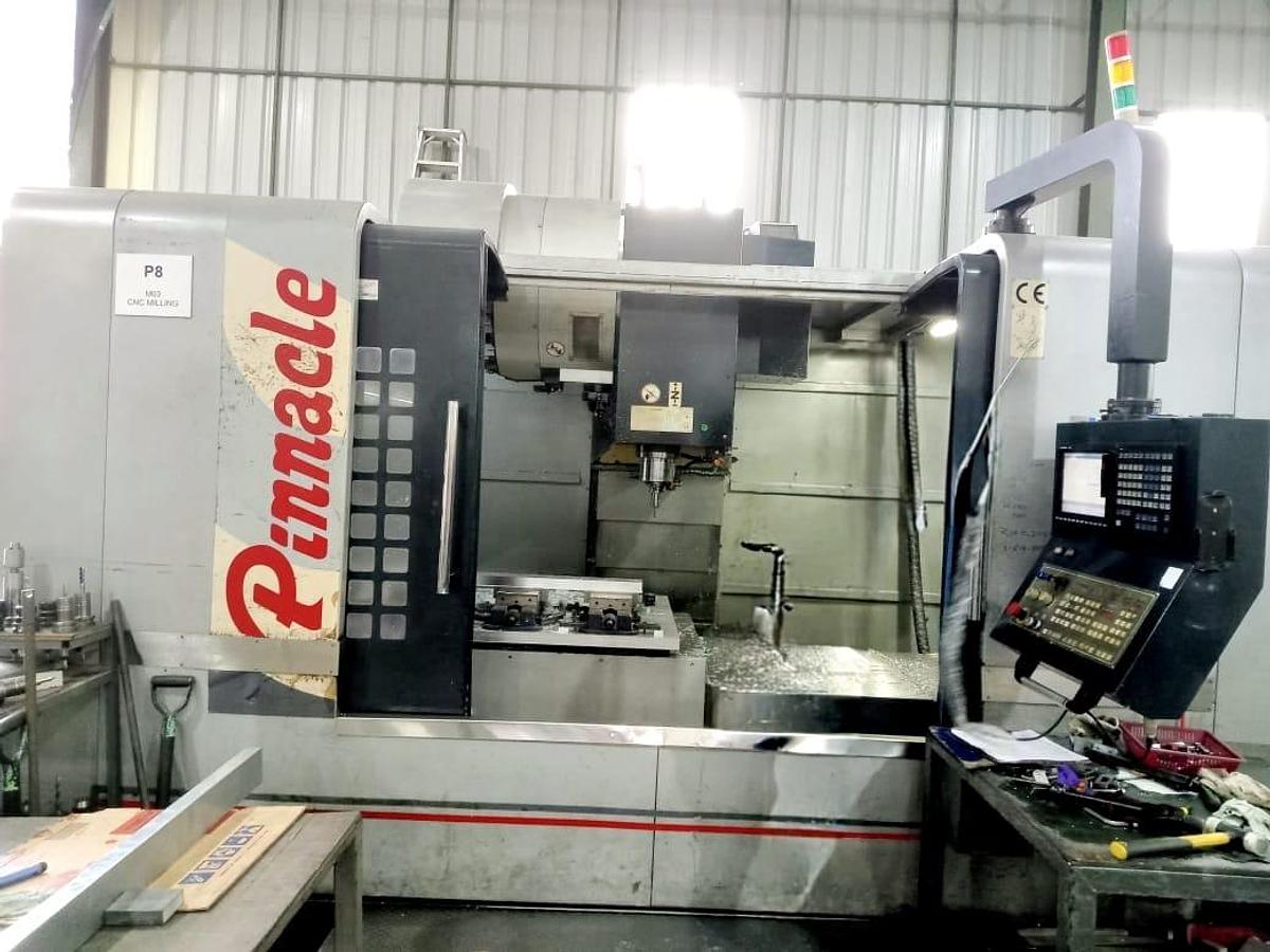 Used PINNACLE QV159 CNC VERTICAL MACHINING CENTER