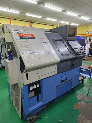 Used 1997 MAZAK QT 10 CNC TURNING LATHE MACHINE IN MALAYSIA