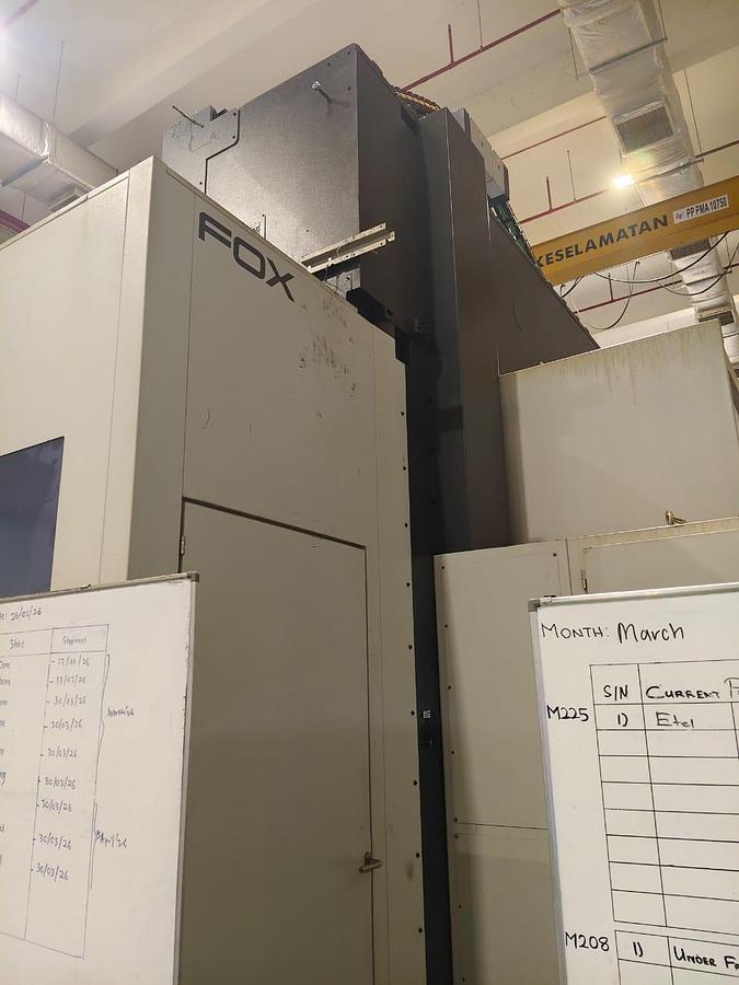 Used 2017 Correa FOX Bridge type CNC milling machine