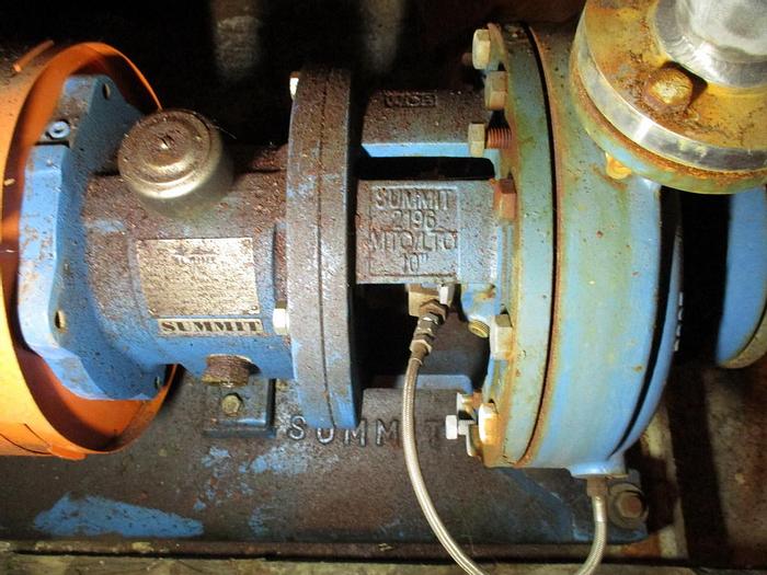 Used SUMMIT 2196 MTO 1.5 X 3 X 10 30 HP SS PUMP