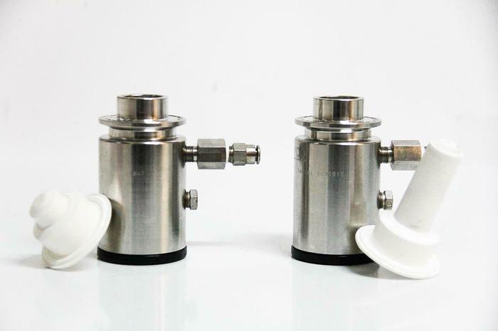 Used ASEPCO PN05 Radial Valve Pneumatic Actuators Tank Valve AJS Lot of 2 (5732) g