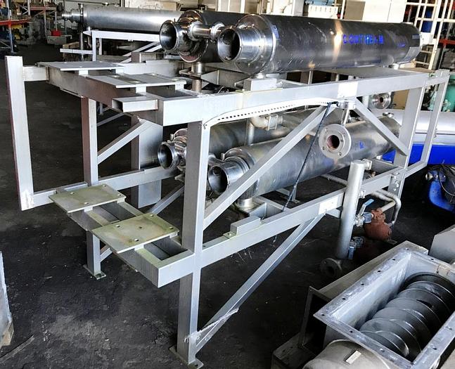 Used Alfa Laval CONTHERM 6×9, scrape heat exchanger, SS