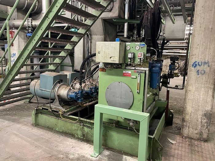 Used 135" (3450MM) VALMET WINDRUM TWO DRUM WINDER