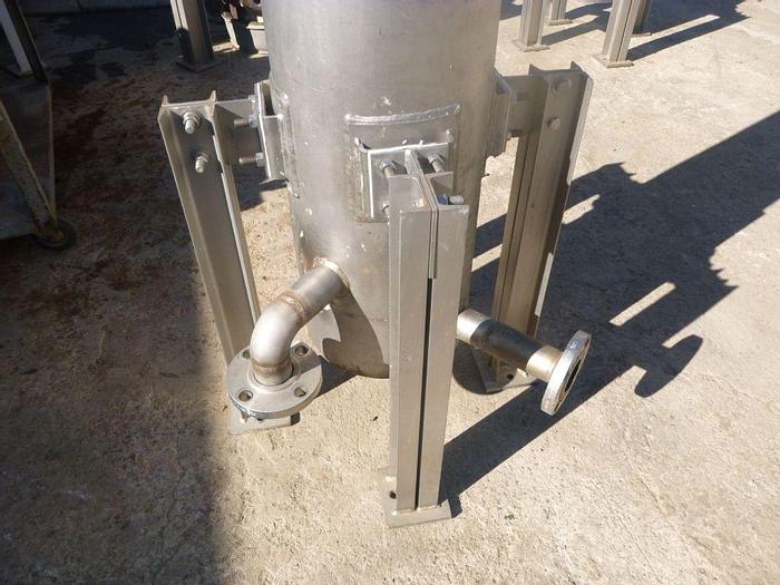 Used Heat Exchanger, Shell & Tube, S/st, 1/2" Tubes, 12" x 72" #S744381