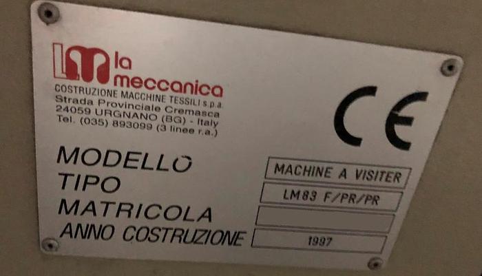 Used INSPECTING MACHINE LA MECCANICA  Inspection & Packing