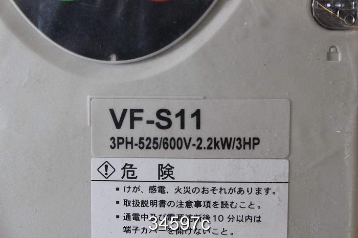 Unused Toshiba VF-S11-6022P-WN Industrial Inverter #34597