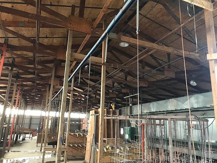 Used Complete Operation Powder Coating Room