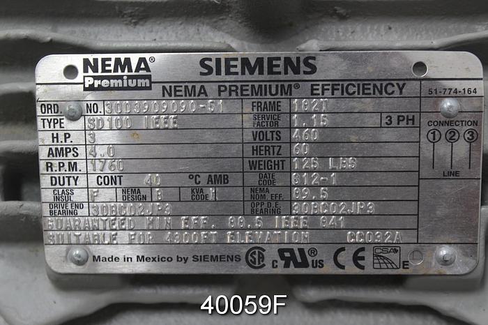 Unused Sulzer APT11-1A Pump, Unused #40059