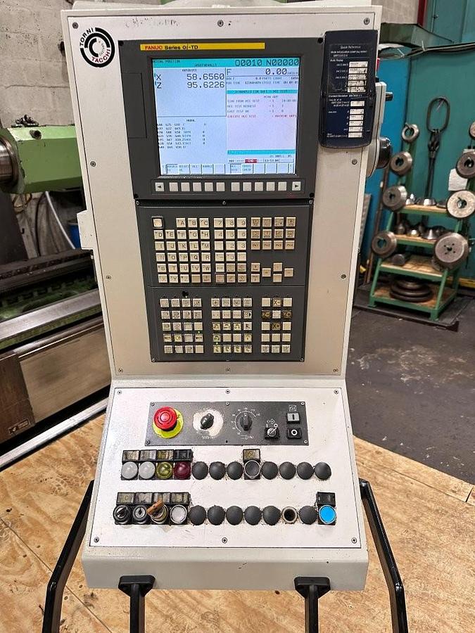 Used Tacchi HD/1450 – 725 x 4000mm CNC Lathe (2012)