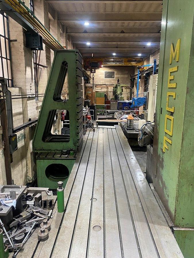 Used Mecof CNC Bed Type Milling Machine x 9000mm