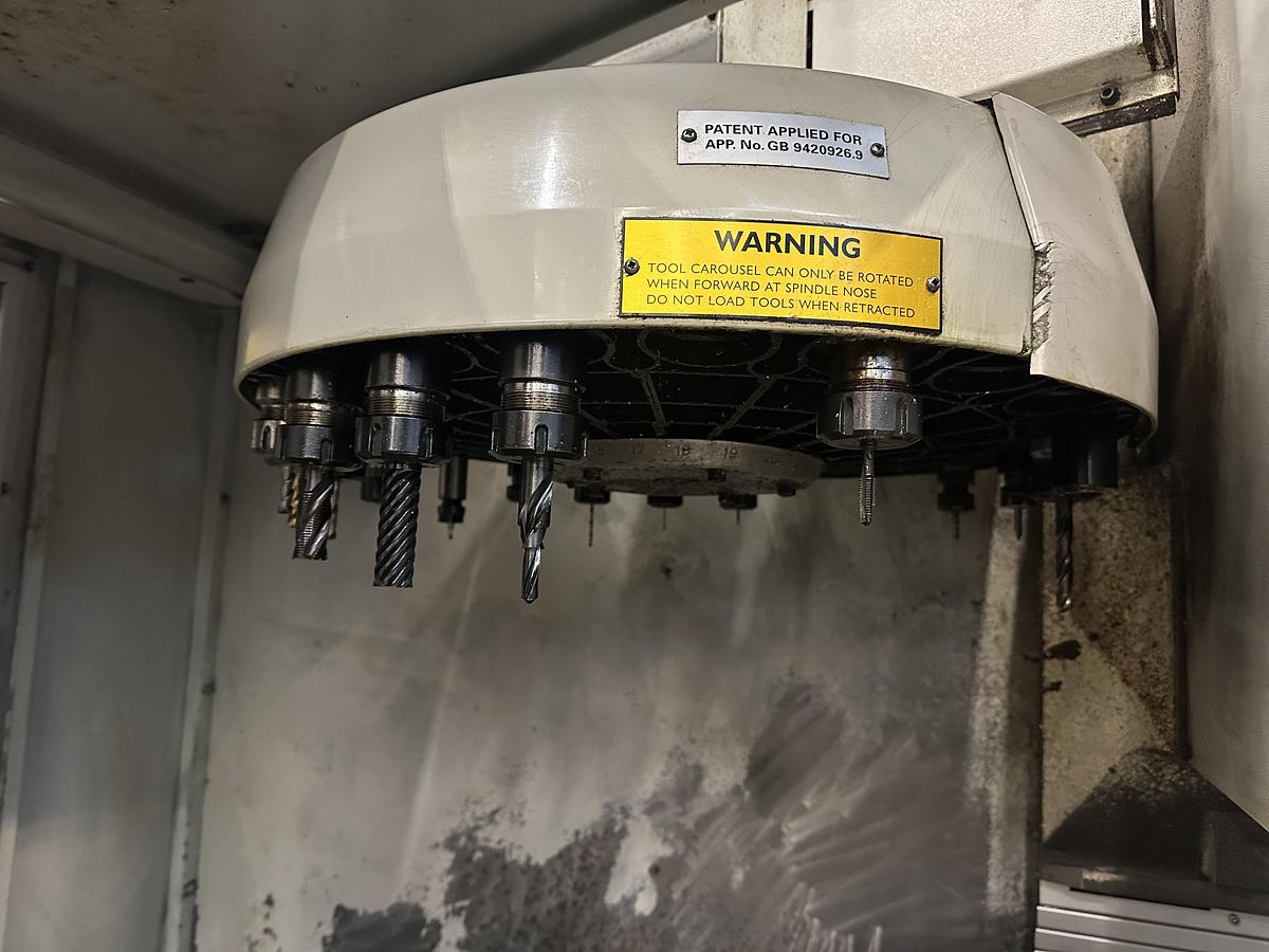 Used Bridgeport VMC 1000/22 Machining Centre (1999)