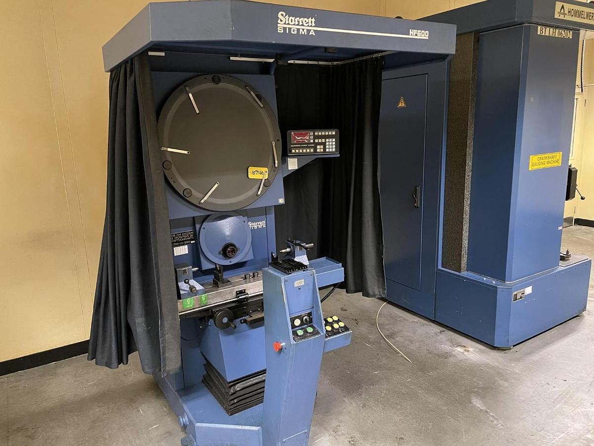 Used Starrett Sigma HF600 Horizontal Floor Standing Comparator