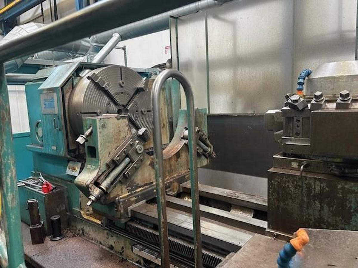 Used Crawford Swift L10 x 7500mm CNC Heavy-Duty Turning & Boring Lathe 
