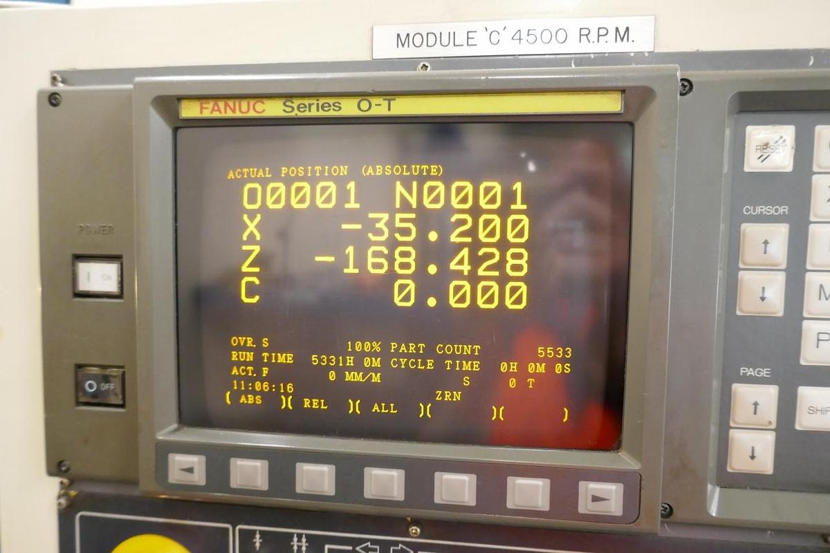 Used Daewoo Puma 12S-3A CNC Turning Centre with C-Axis & Live Tooling (1996)