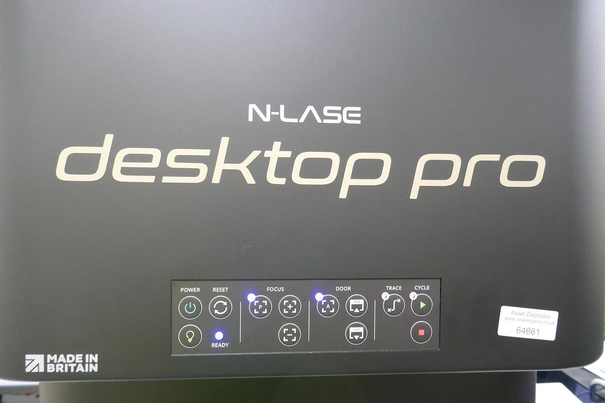 Used Needham N-Lase Desktop Pro 20W MOPA Fibre Laser Marking System