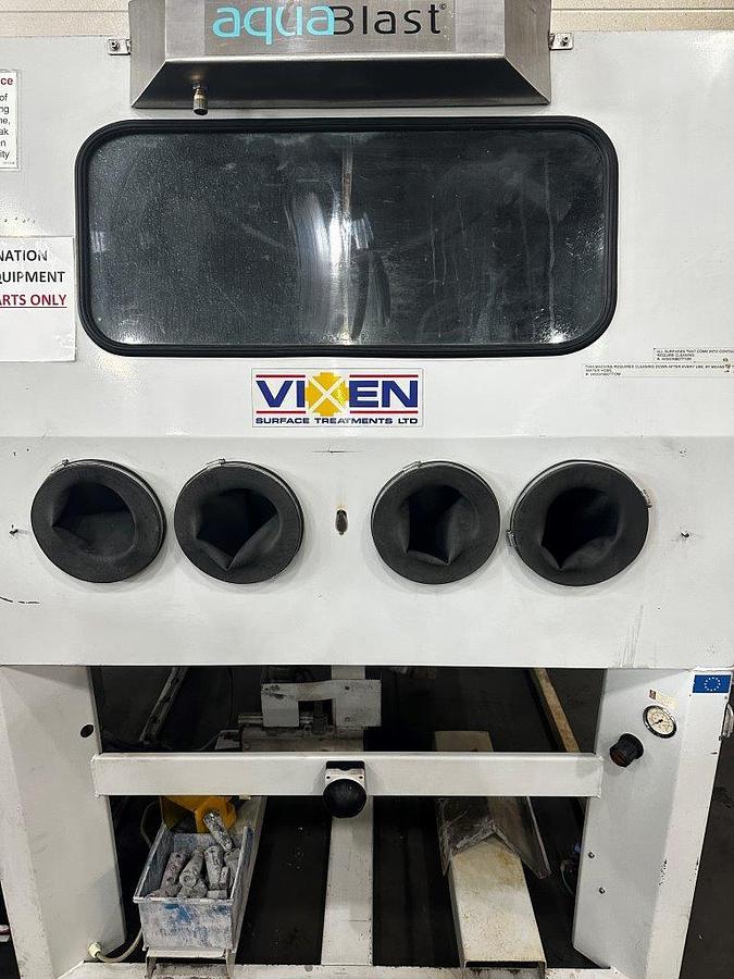 Used Aquablast 1515 Wet Blasting Cabinet (2011)